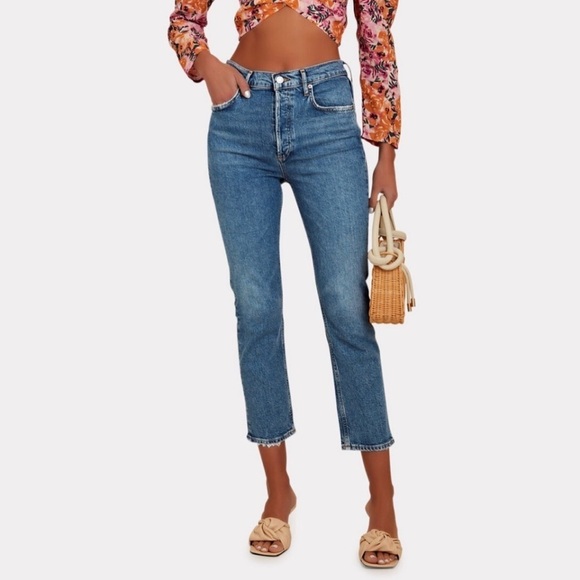 Madewell straight crop distressed jeans - Picture 14 of 14